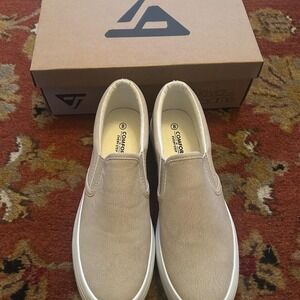 New Never be the Same Beige Size 8 Women's Slip on Sneakers shoes